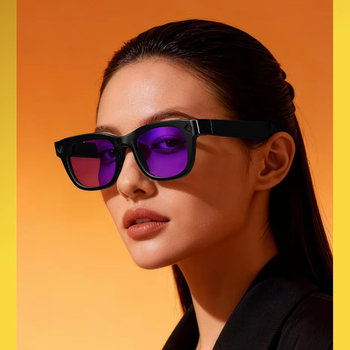 Gafas E06 con app de control y carga magnética