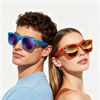 Gafas inteligentes de moda con llamada Bluetooth y grabación