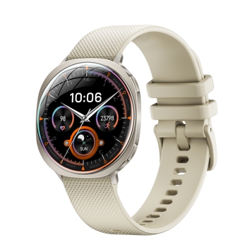 Reloj inteligente OEM AMOLED redondo IP68 para mujer
